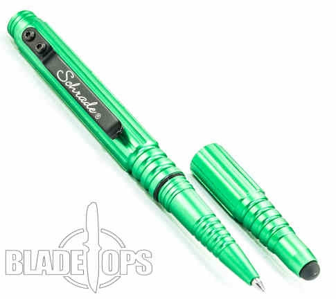 Schrade Green Tactical Stylus Pen, SCPEN5GR