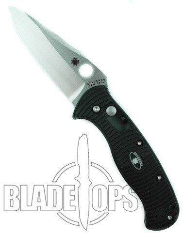 Spyderco Citadel Auto, Plain Edge Blade