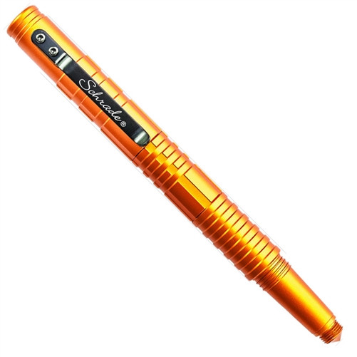 Schrade Orange Tactical Survival Pen, Fire Starter and Whistle