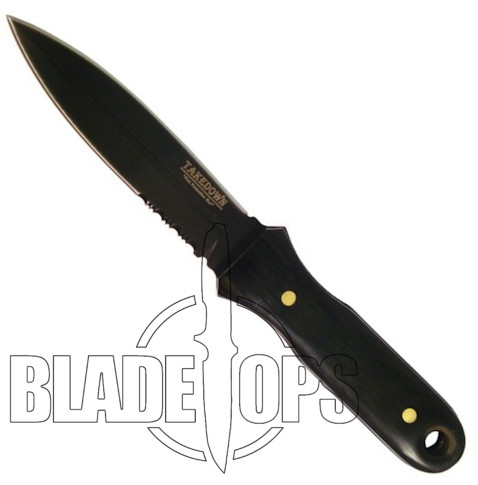 Takedown Black Tactical Boot Knife