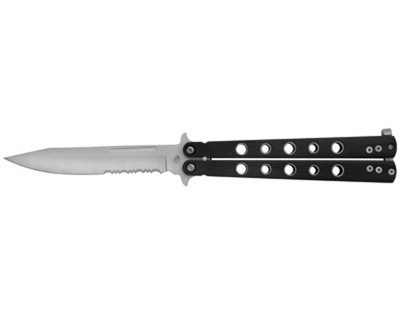 Black Storm Butterfly, Part Serrated