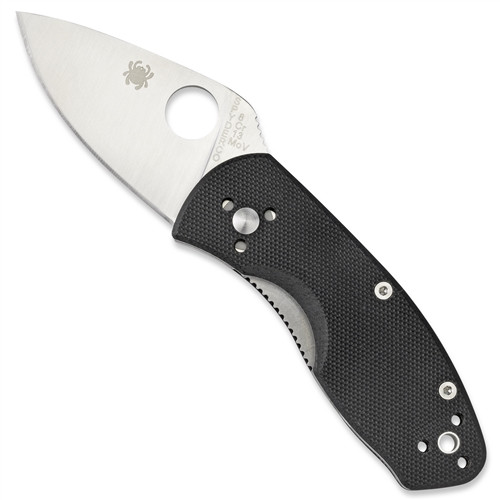 Spyderco C148GP Ambitious Folder Knife, Satin Blade