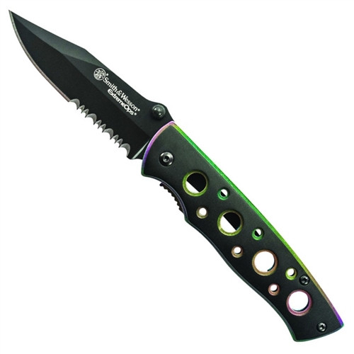 Smith & Wesson Extreme Ops Framelock Folder Knife, Part Ser, SW113S