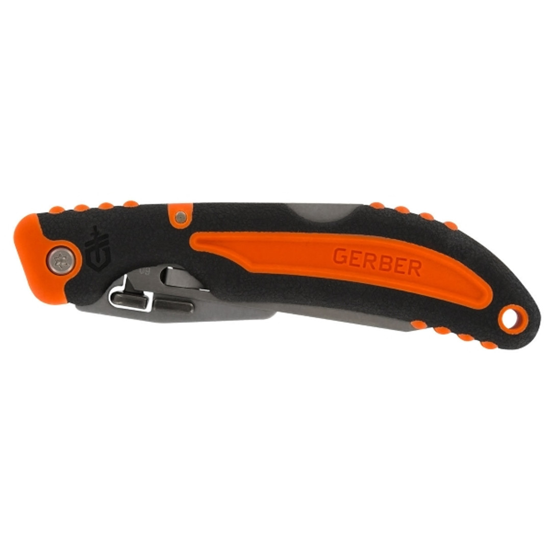 Gerber 31-002736 Black/Orange Vital Pocket Folder Knife, Satin Exchangeable Blade