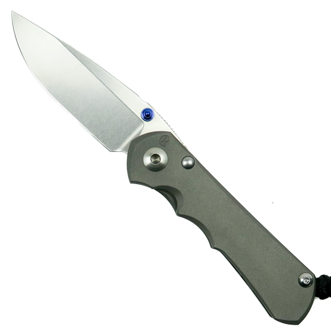 Chris Reeve SIN-1000 Small Inkosi Titanium Folder Knife, Magnacut Stonewash Blade