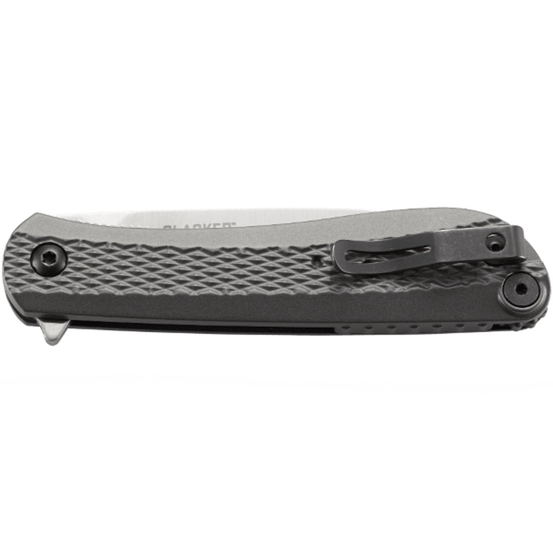 CRKT Slacker Field Strip Flipper Knife, Satin Blade