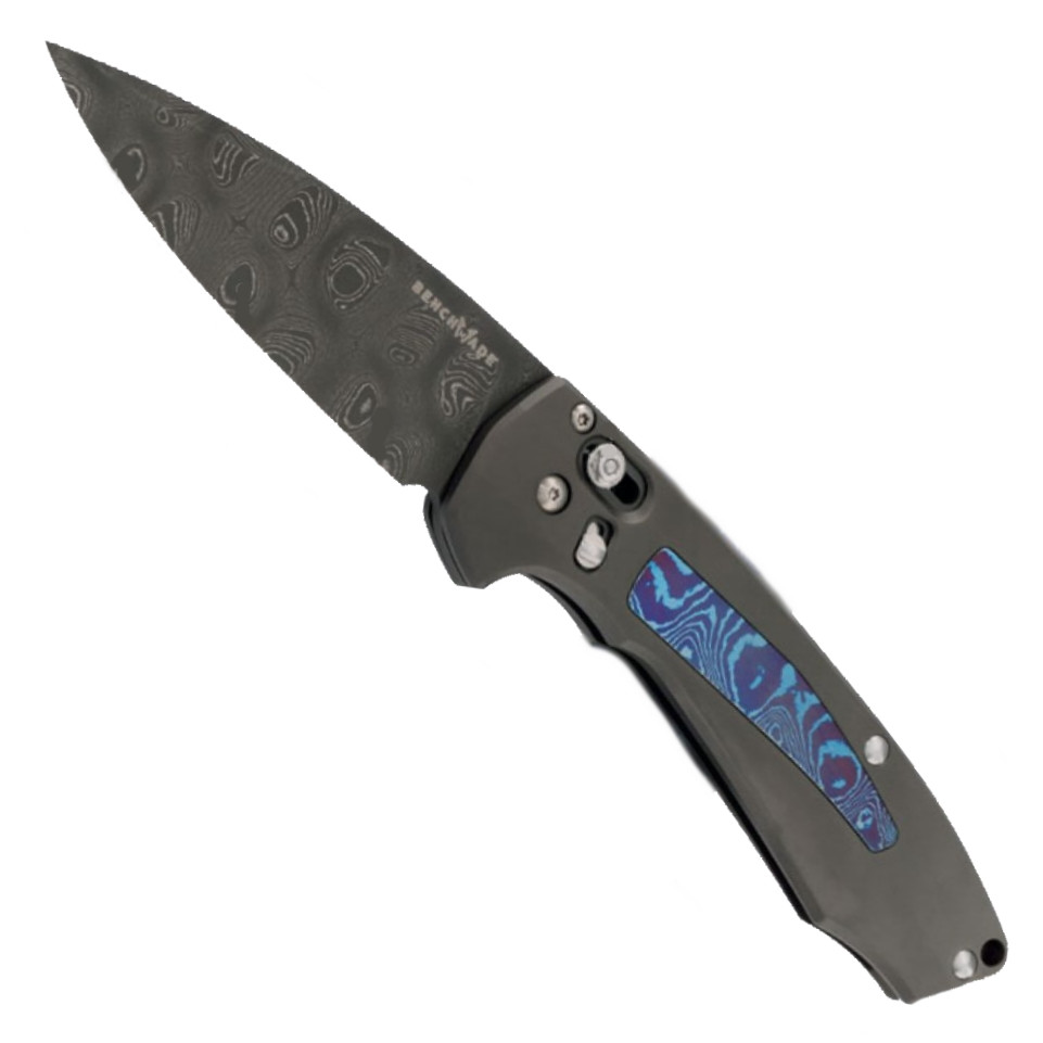 Benchmade Gold Class Arcane Knife | Gold Damascus Knife