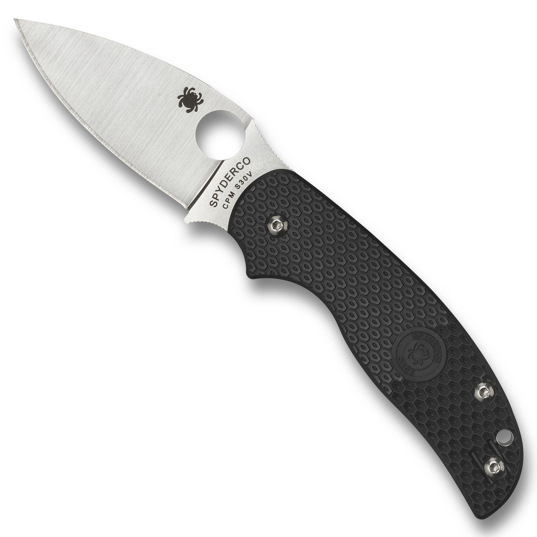 Spyderco Sage 5 Lightweight Folder Knife, CPM-S30V Blade
