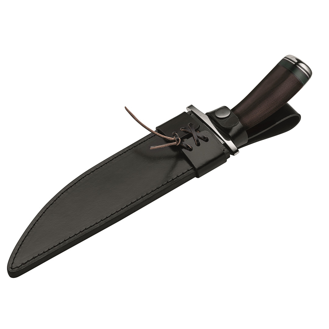 Boker Magnum Collection 2019 Fixed Blade Knife, Satin Blade SHEATH VIEW