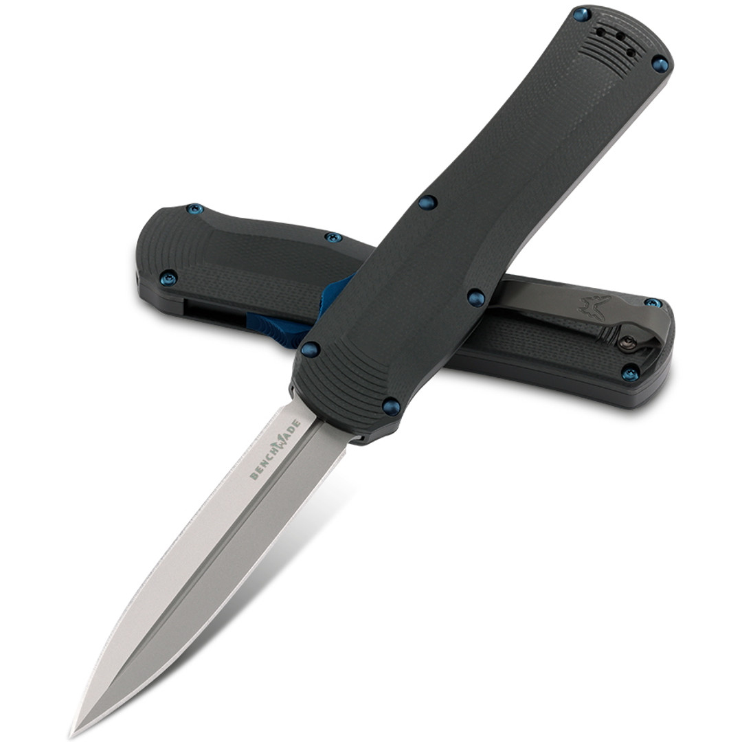 Benchmade Autocrat Dagger OTF Auto Knife, CPM-S30V Blade REAR VIEW