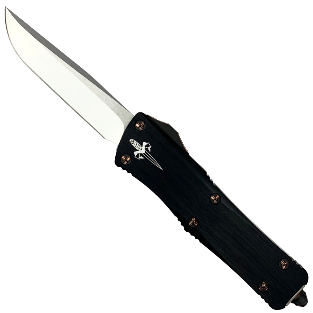 Marfione Custom Troodon Auto Knife, Mirror Blade