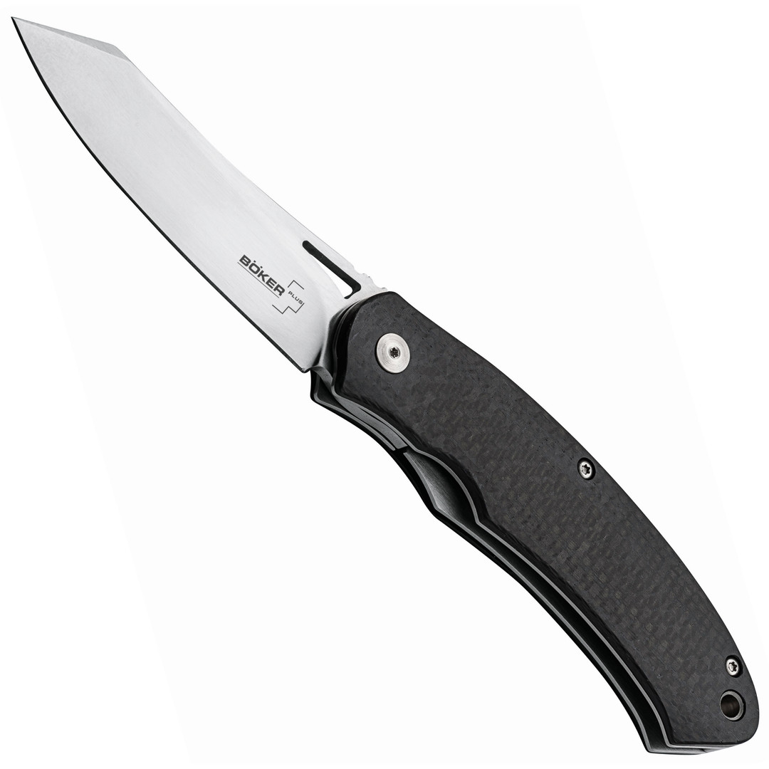 Boker Plus Takara Carbon Fiber Flipper Knife, D2 Blade