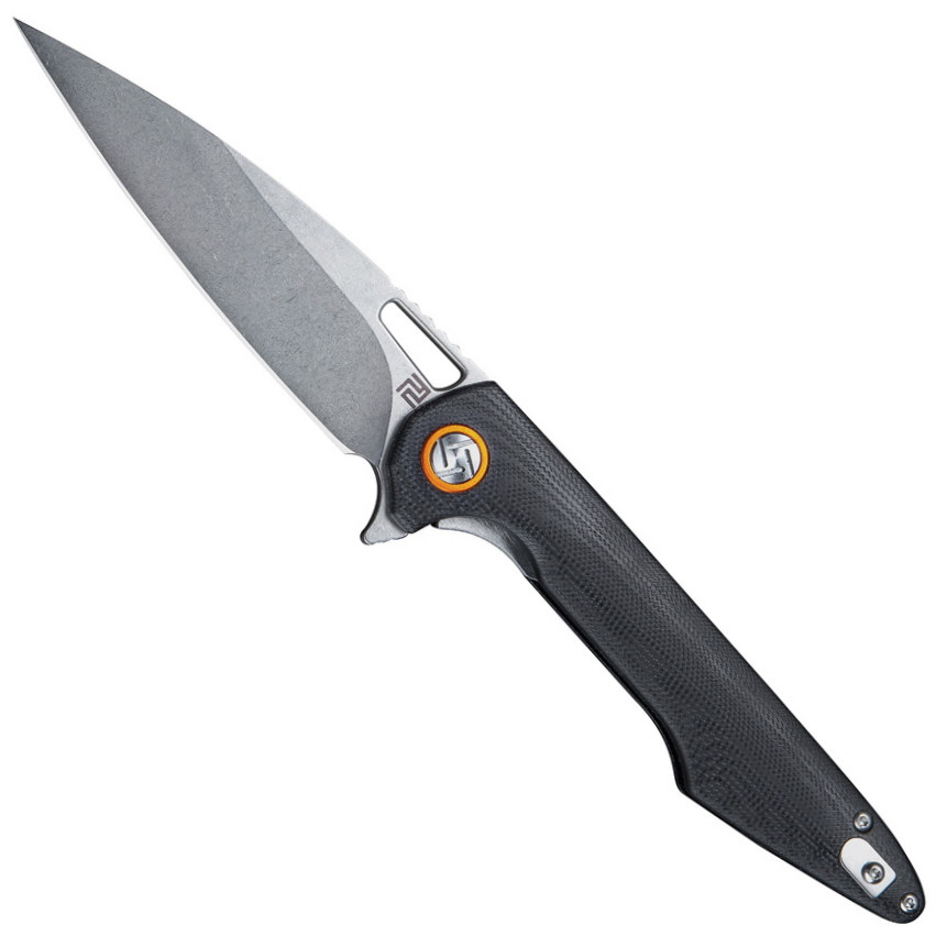 Artisan Cutlery Small Archaeo Flipper Knife, D2 Blade