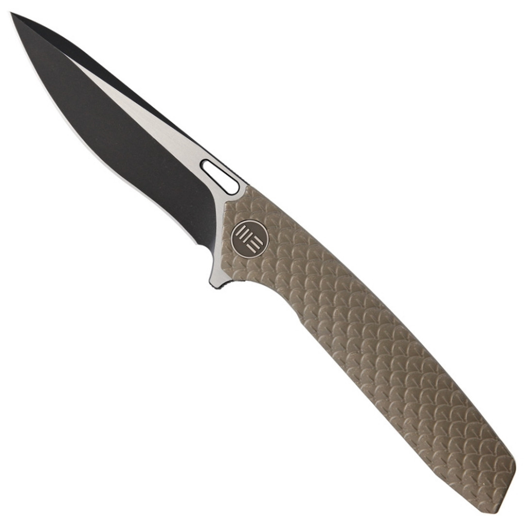 WE Knife Co. 604L Titanium Flipper Knife, CPM-S35VN Blade