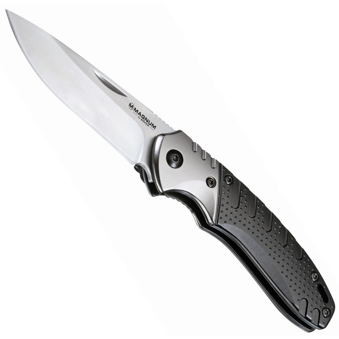 Boker Magnum Advance Pro EDC Folder Knife, Satin Blade