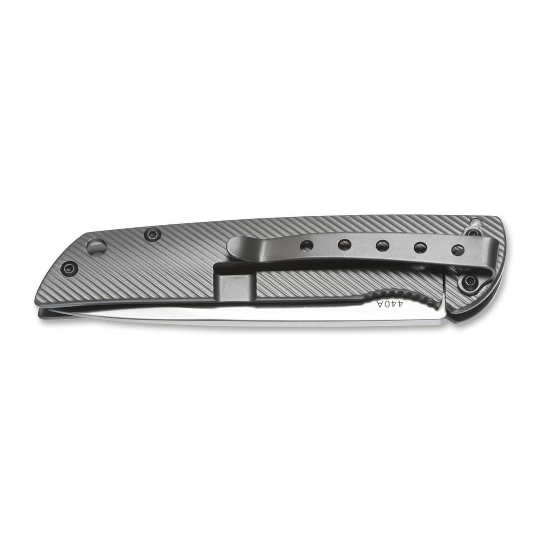 Boker Magnum Eternal Classic Steel Folder Knife, Satin Blade REAR VIEW