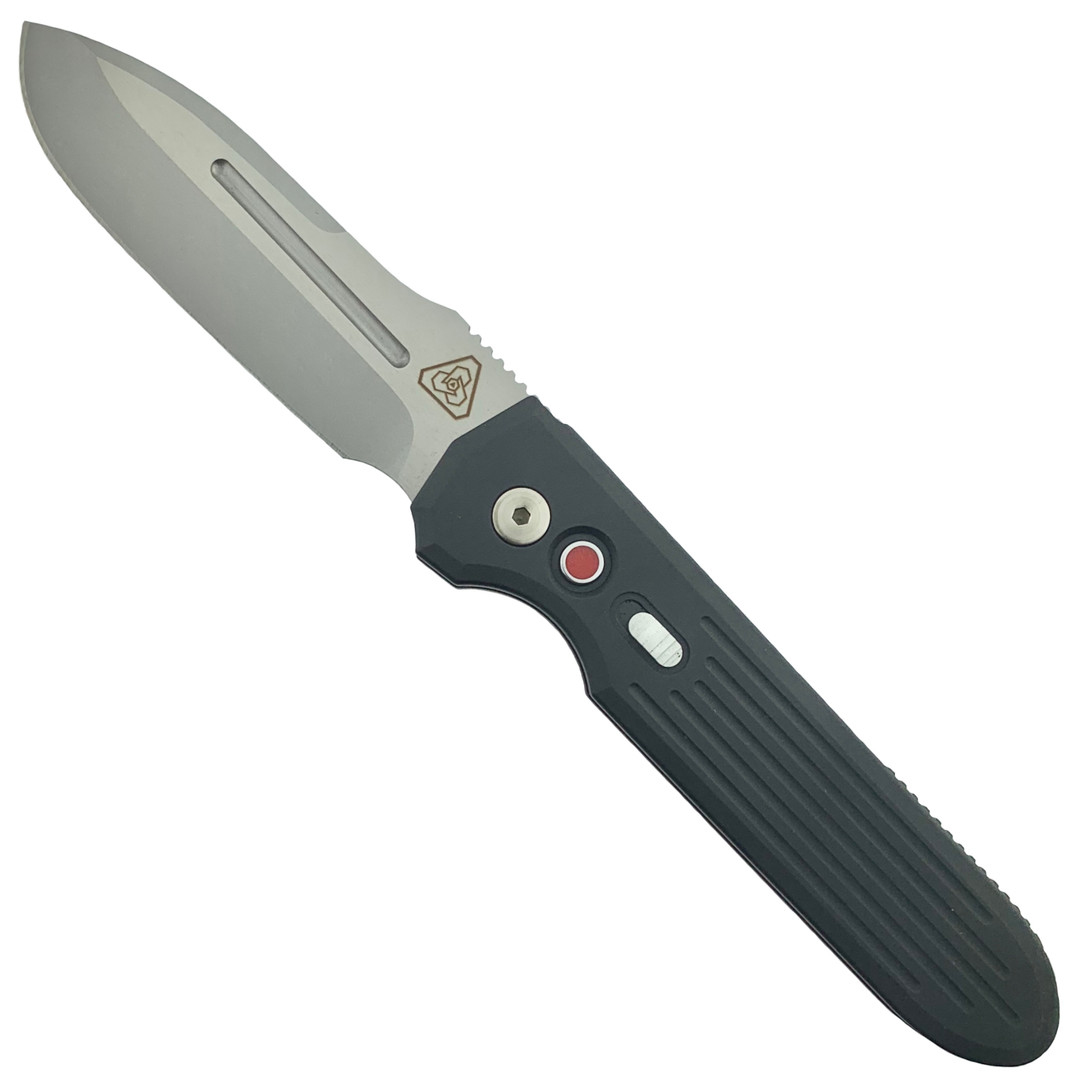 Pro-Tech PDW Invictus MIL-LE Auto Knife, Stonewash Blade