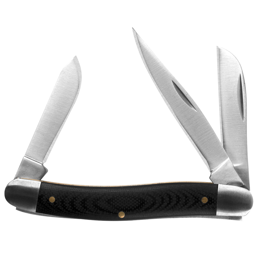 Kershaw Brandywine Slip-Joint Folder Knife, Satin Blades