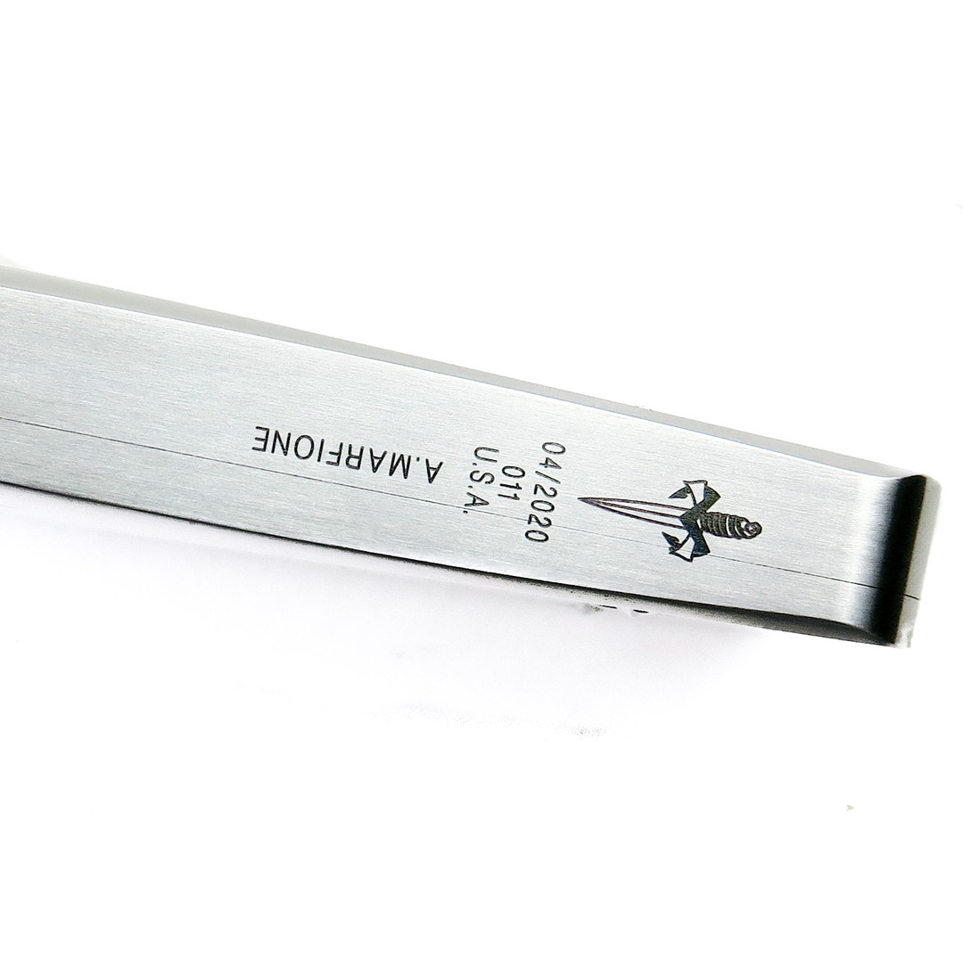 Marfione Custom 416SS Combat Troodon, Hellhound High Polish Blade, Serial View