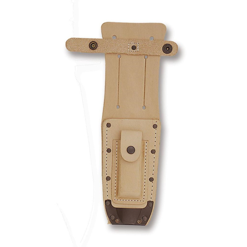 Ontario Knife Modified 499 Air Force Survival Knife, Sawback, Sheath