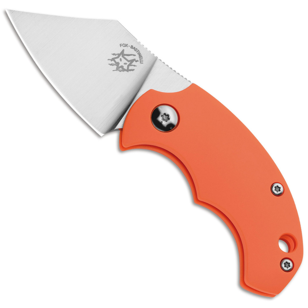 Fox Knives Bastinelli Orange BB Drago Friction Folder, N690Co Blade