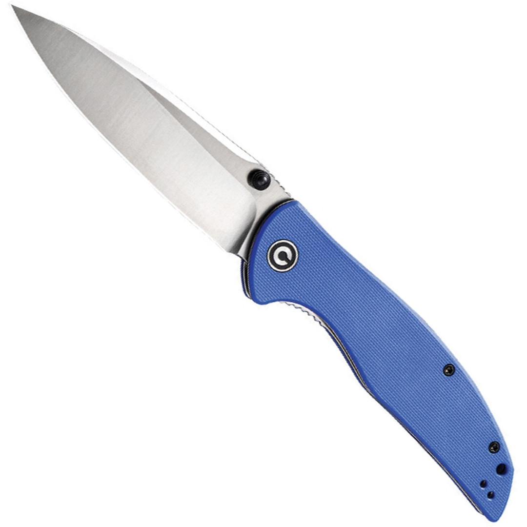 CIVIVI Blue Governor Linerlock Knife, Satin D2 Blade