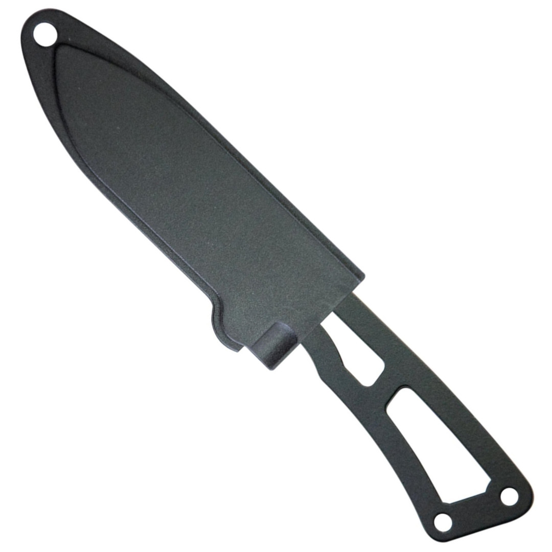 KA-BAR Becker Remora Knife, 1095 Black Blade, Sheath View