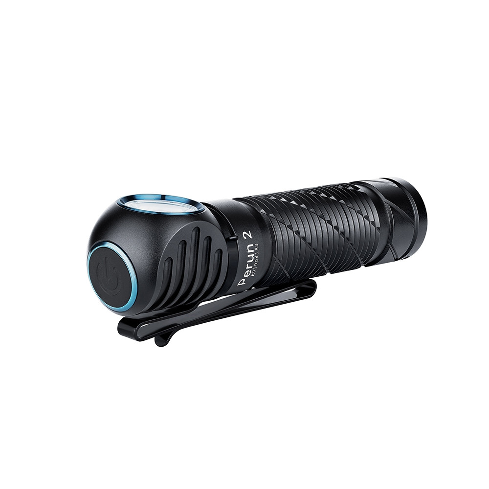 Olight Perun 2 Headlamp Flashlight, 2500 Lumens, Side View