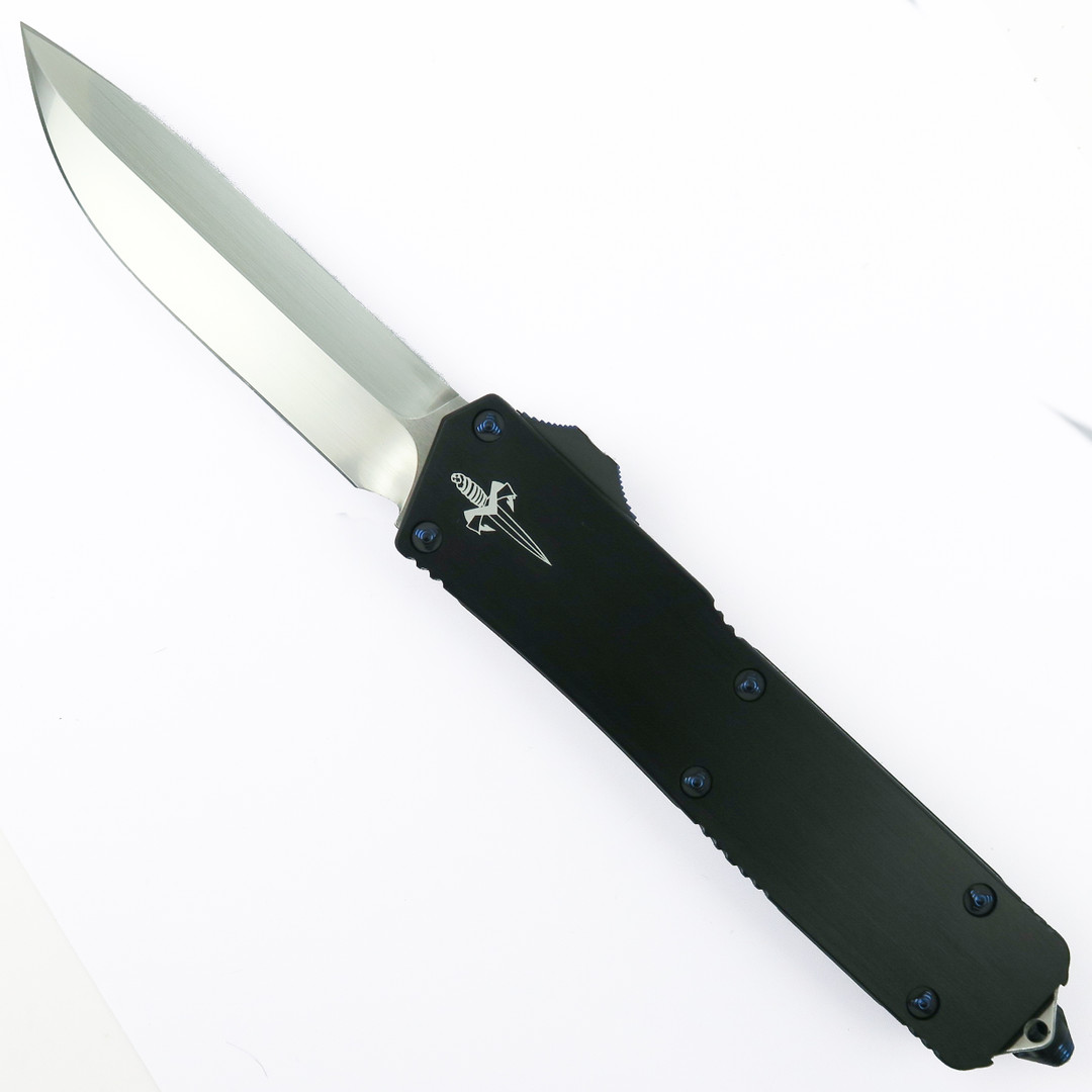 Marfione Custom Scarab II OTF Auto Knife, Satin Spike Grind
