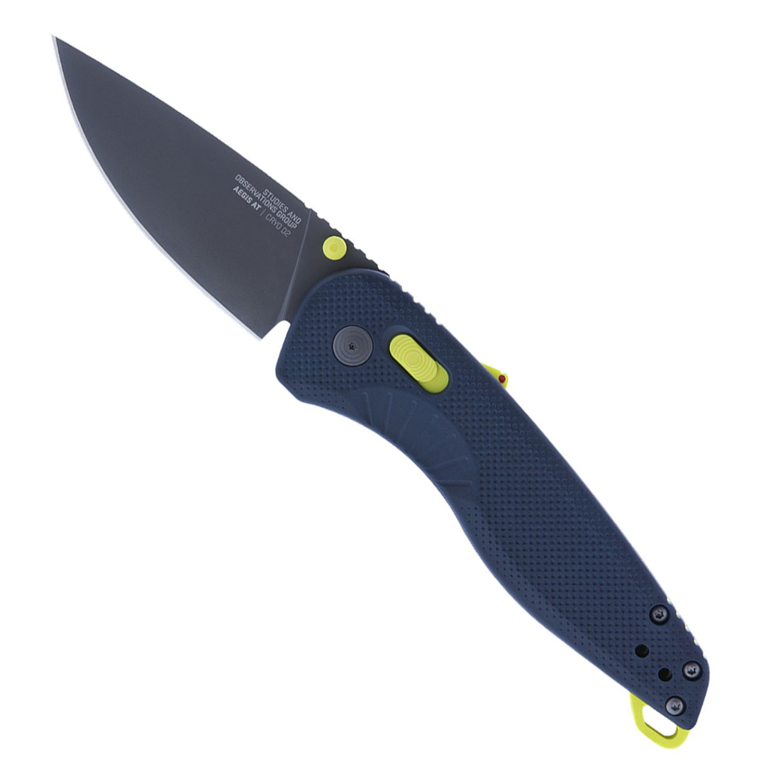 SOG Aegis AT Indigo and Acid Folding Knife