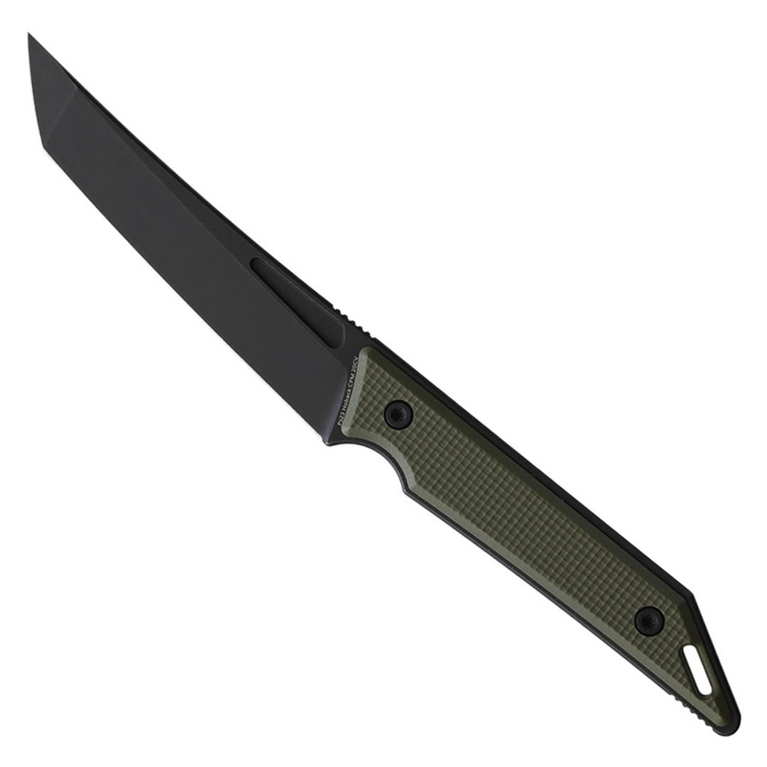 Hoback Knives Goliath OD Green G10 Fixed Blade Knife