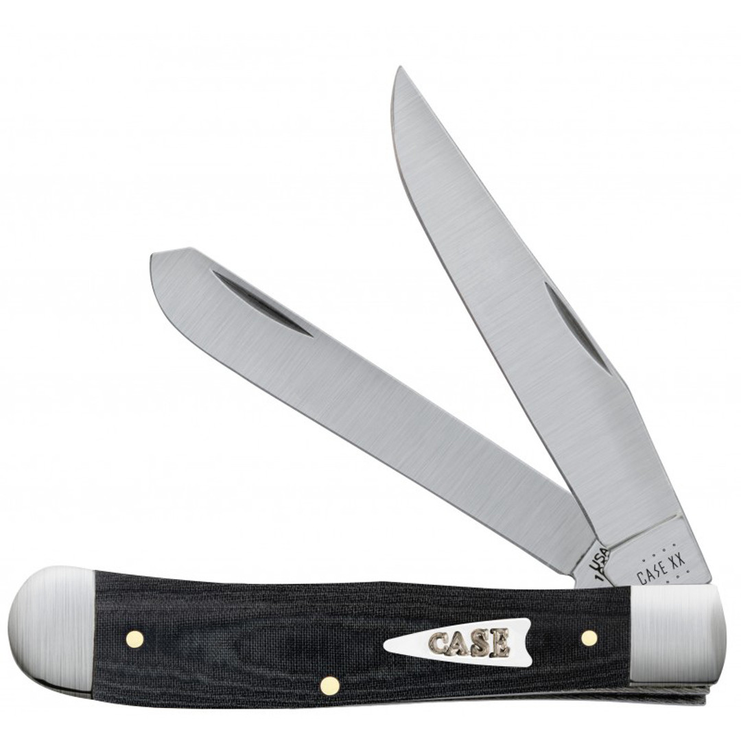 Case Black Micarta Smooth Trapper Knife