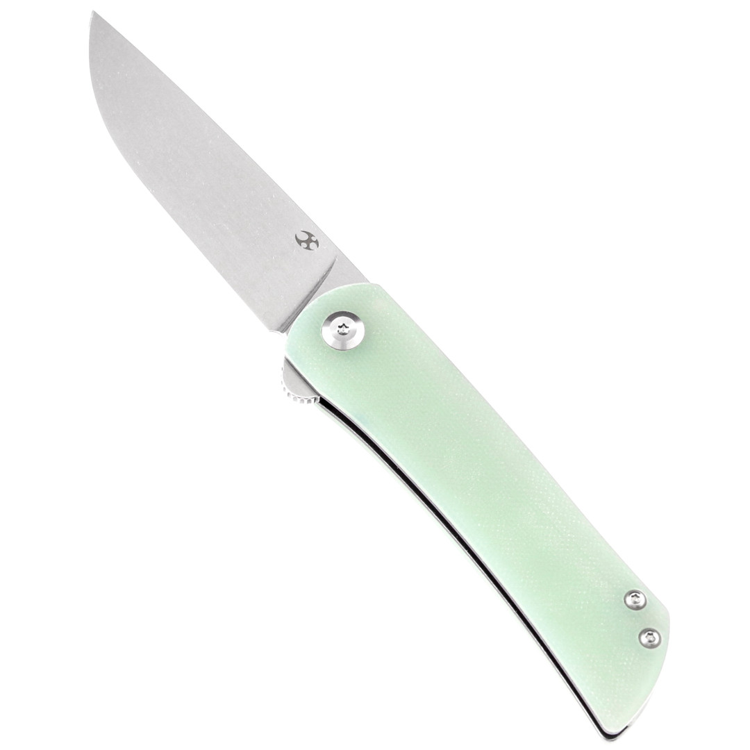 Kansept Knives Natural G10 Weasel Folder Knife