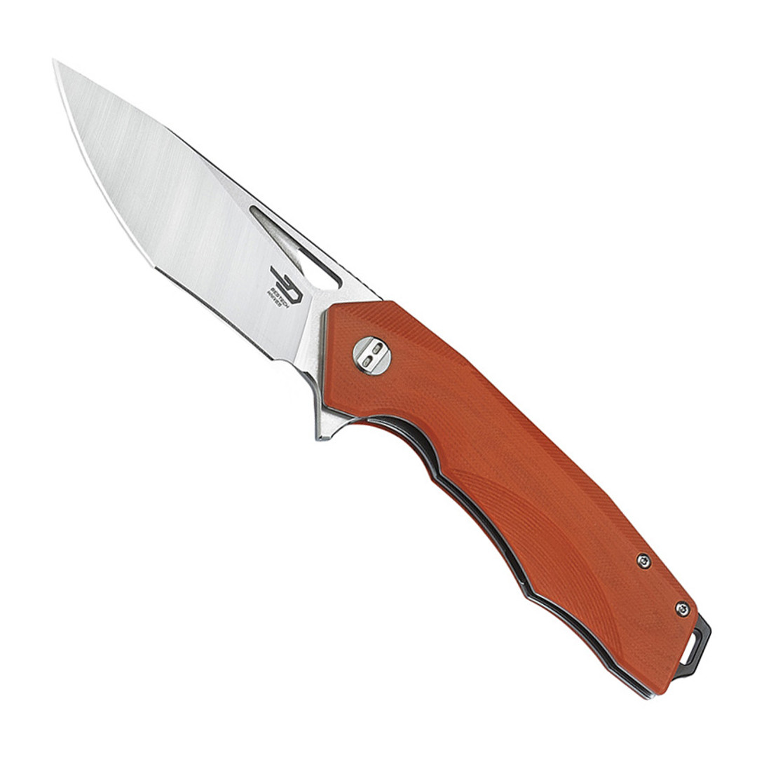 Bestech Knives Toucan Orange G10 Folding Knife