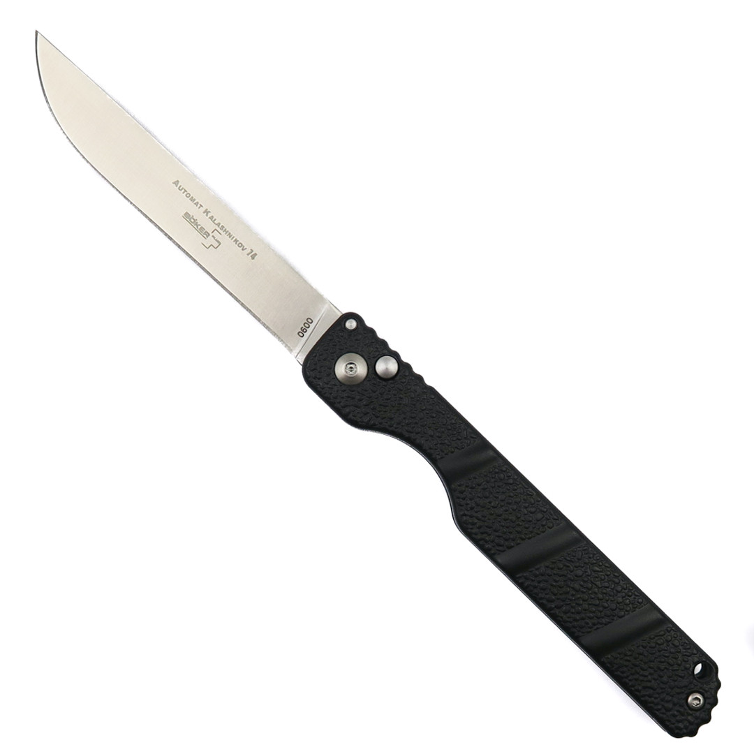 Boker SLIM Kalashnikov Auto Knife, Satin Blade