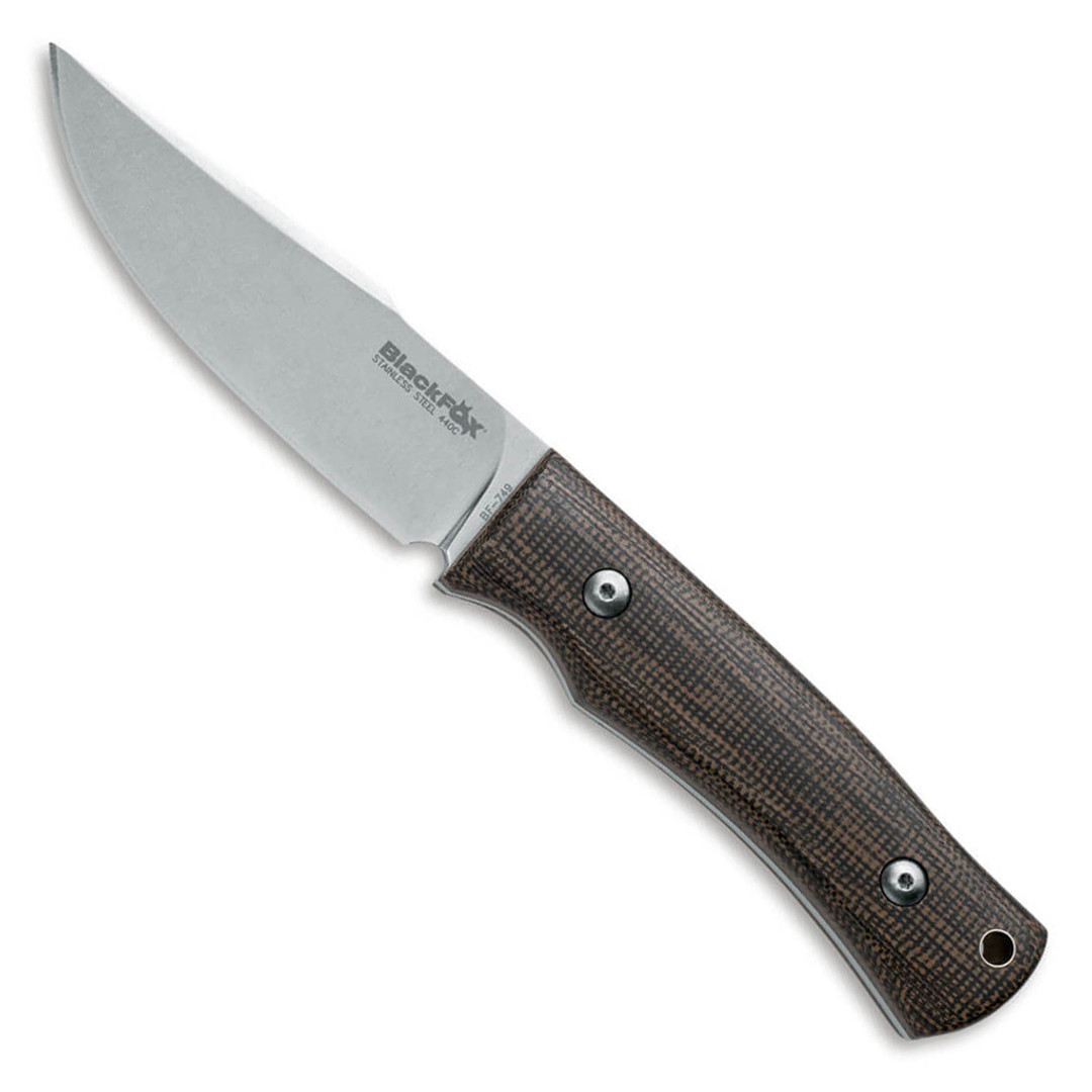 Boker BlackFox Explorator Brown Micarta Fixed Blade Knife