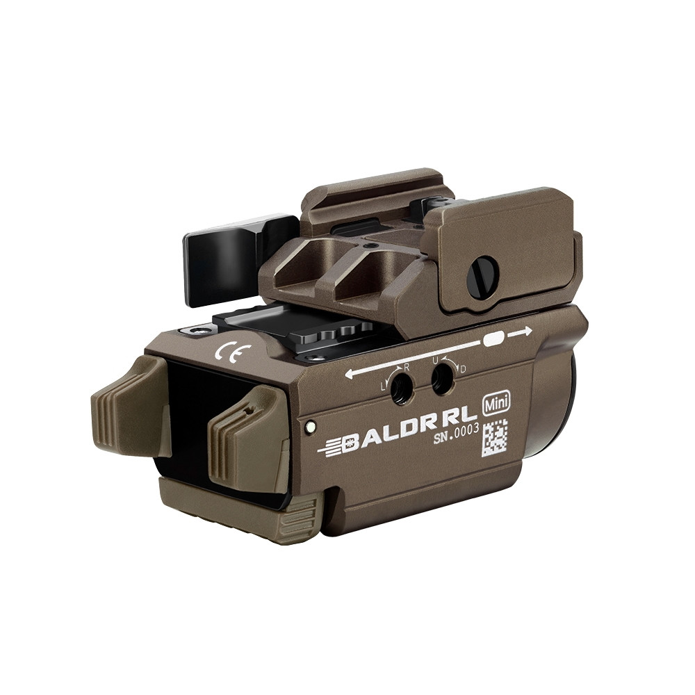 OLIGHT BALDR RL Mini 本体 Olight Baldr RL Mini Tactical Light and Red Laser, Desert Tan