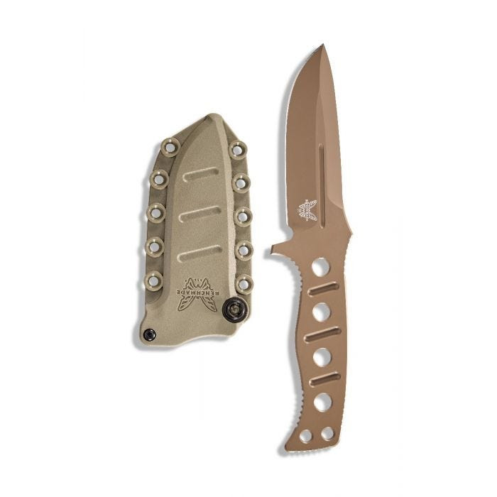 アダムバットのみです。 Benchmade Flat Earth Adamas Fixed Blade Knife, Olive Paracord