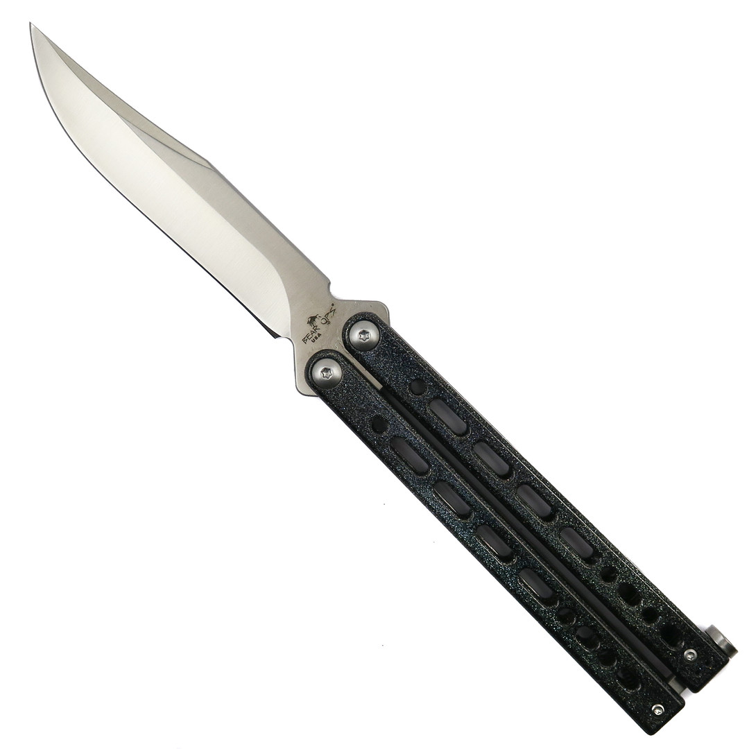 Bear OPS Limited Galaxy Bear Song VIII Butterfly Knife, Bowie Blade