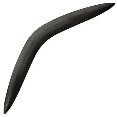 Cold Steel Boomerang Throwing Stick, Black Wood Grain 