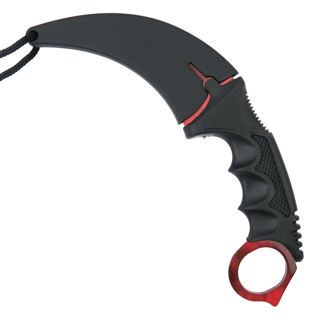 The Archimedes Claw Karambit, Red Smoky Blade