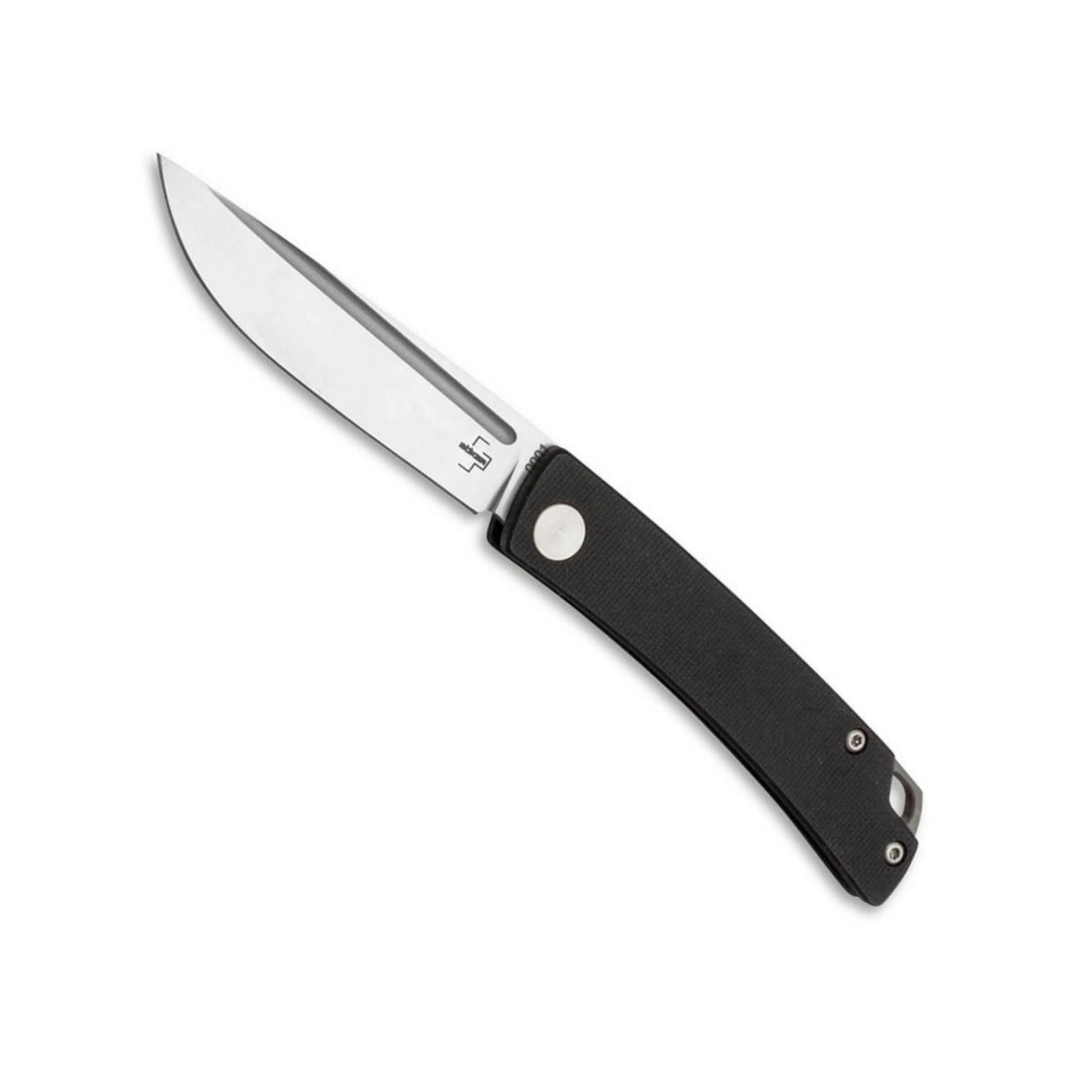 Boker Plus Black G10 Celos Folder Knife, Satin Blade