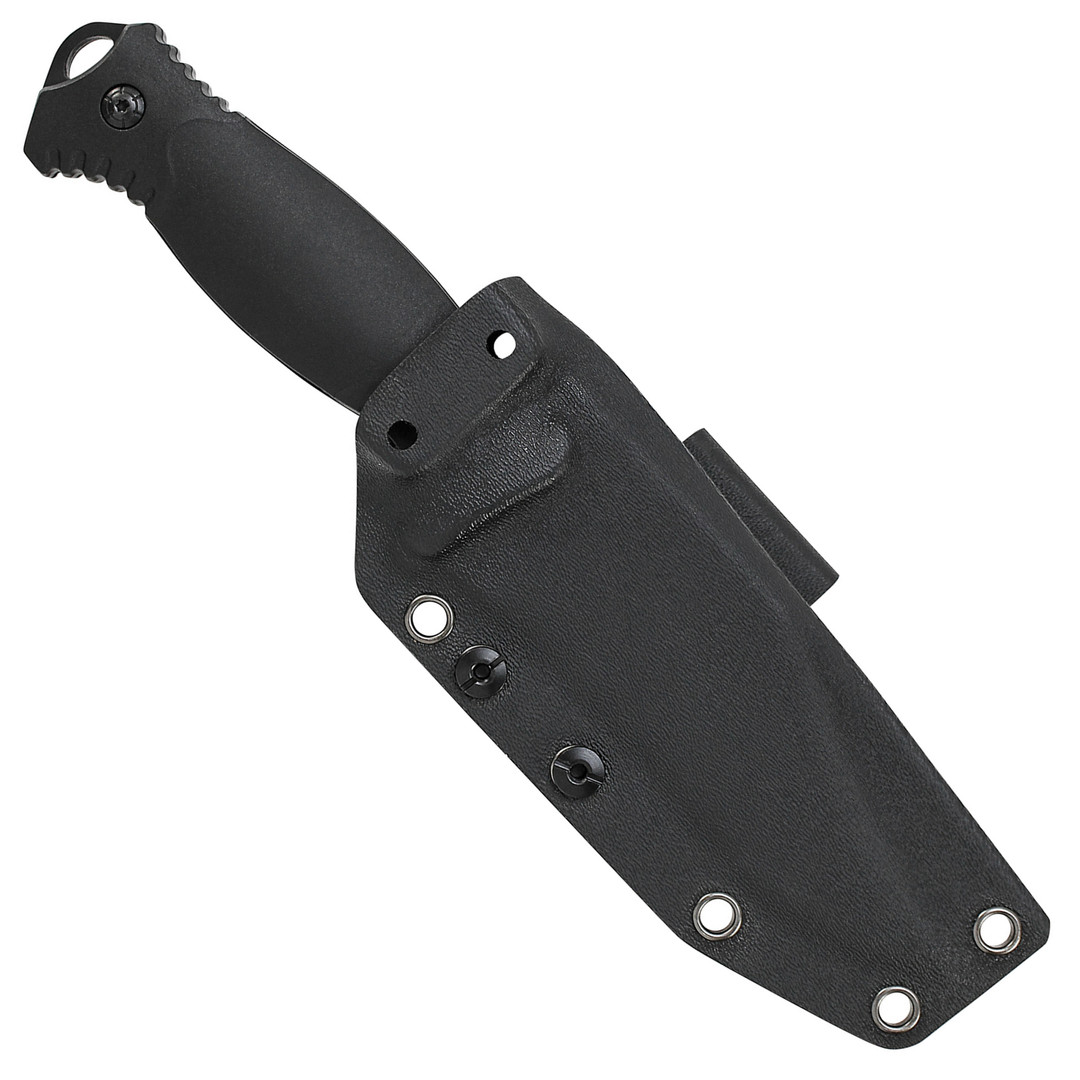 Smith & Wesson SWF611 Black TPE Fixed Blade Knife, Sheath View