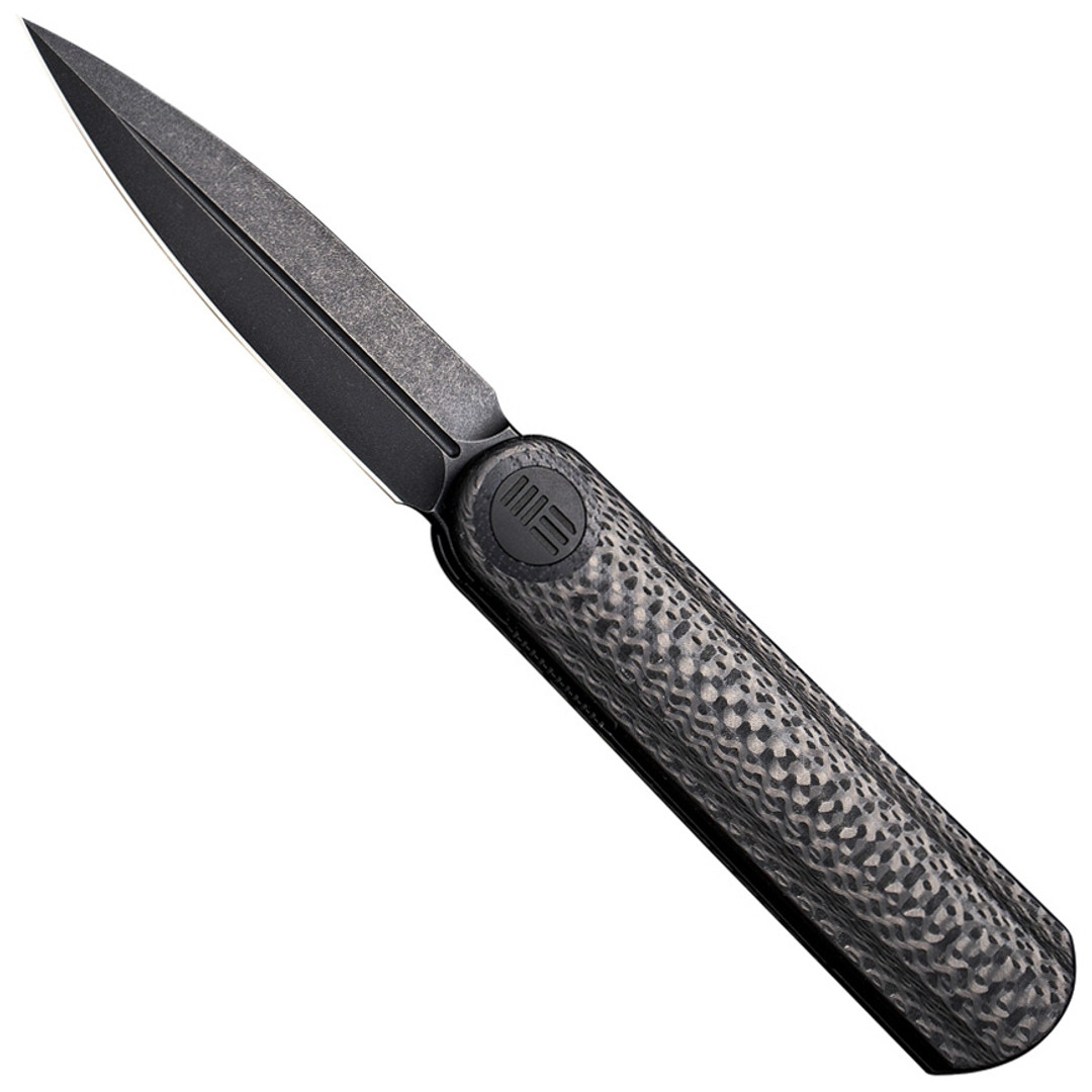 WE Knife Co. Twill Carbon Fiber Eidelon Flipper Knife