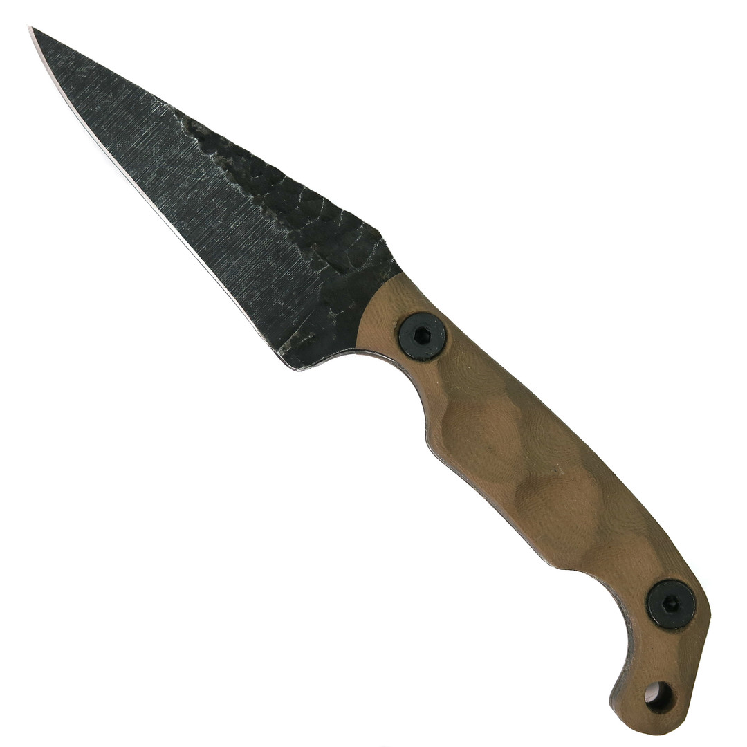 Stroup Knives Mini Tan G10 Fixed Blade Knife