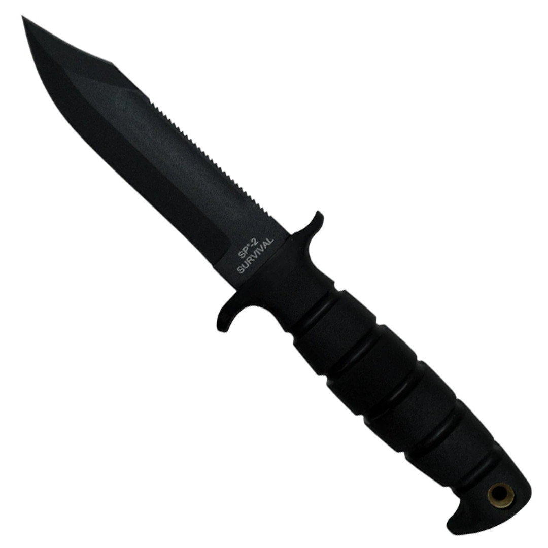 Ontario SP-2 Black Fixed Blade Survival Knife