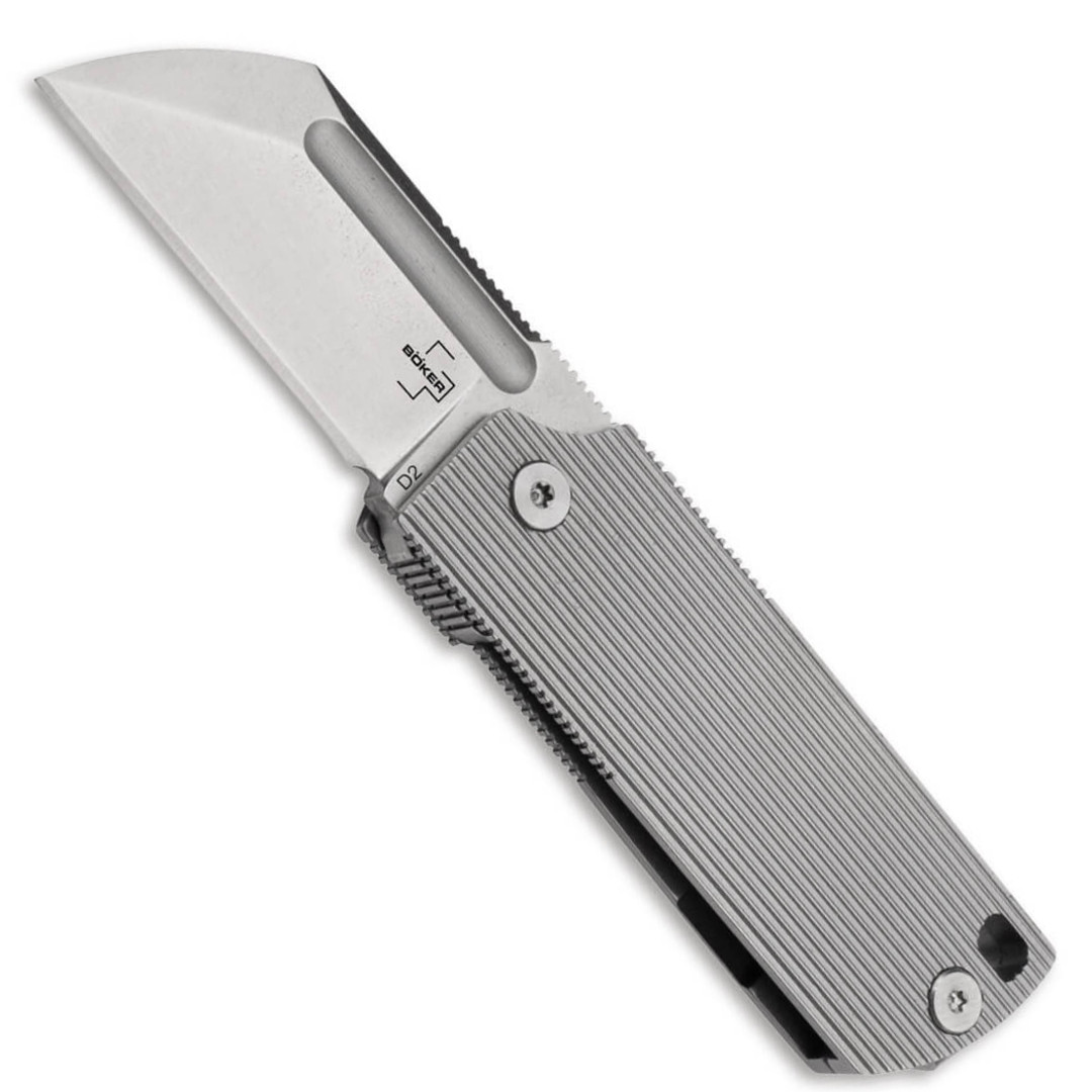 Boker Plus BabyX Flipper Steel Frame Lock Knife