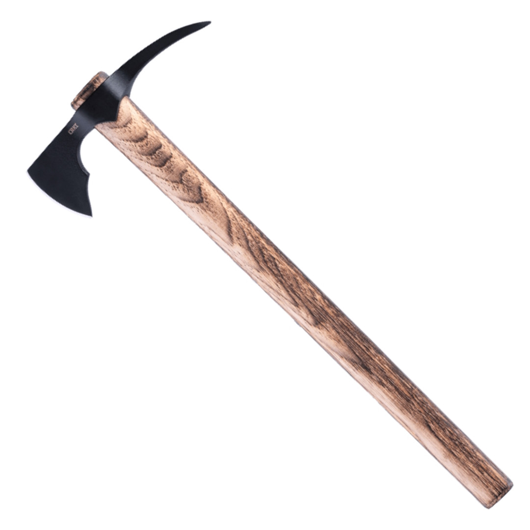 CRKT Roush Odr Tomahawk, Burnt Tennessee Hickory Handle