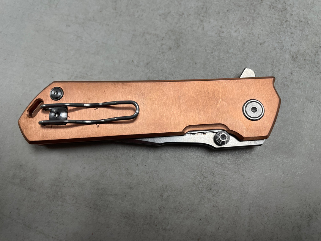  Boker SCRATCH & DENT  Plus Kihon Copper Spring Assisted Knife