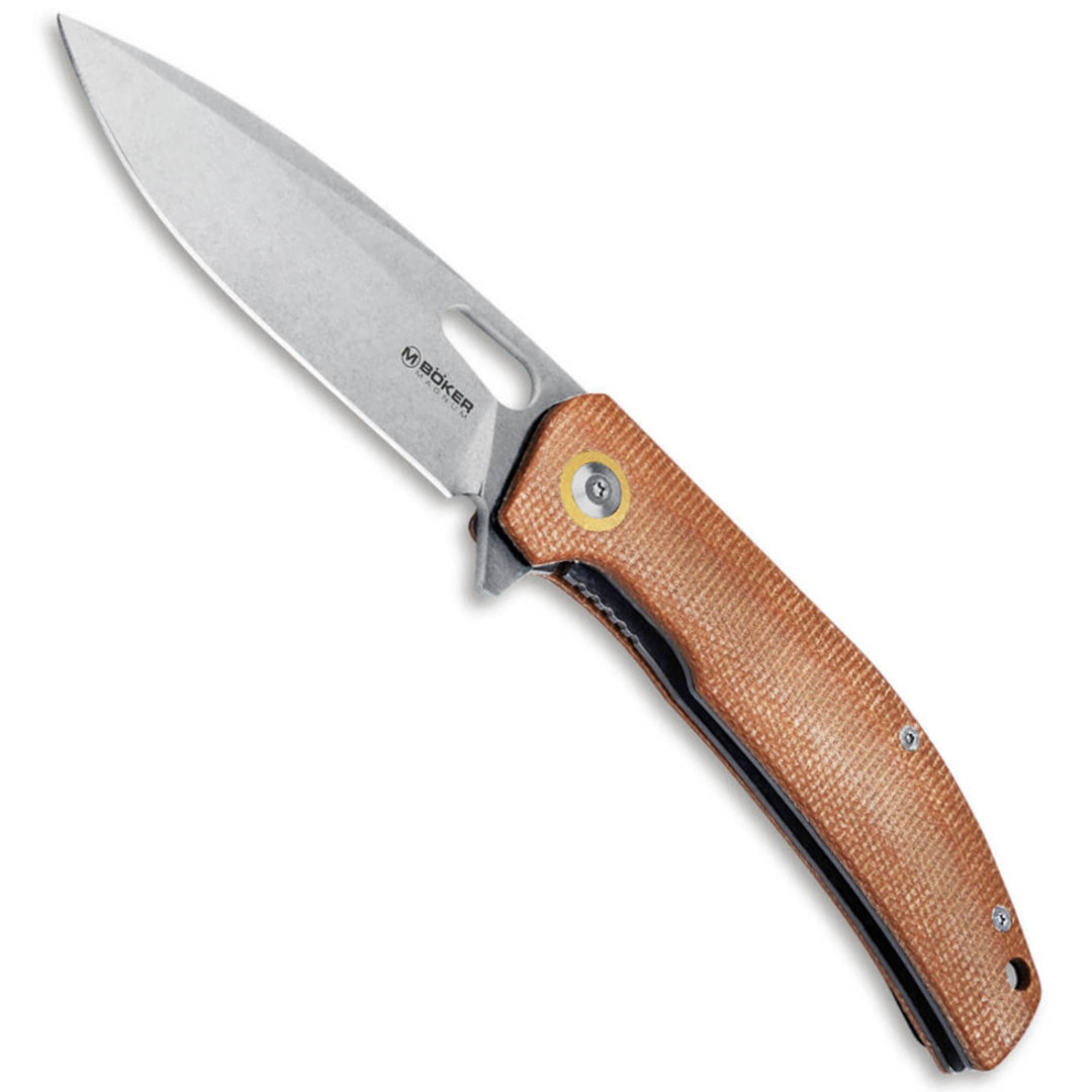 Boker Magnum Toxicofera Folding Knife, Stonewash Blade